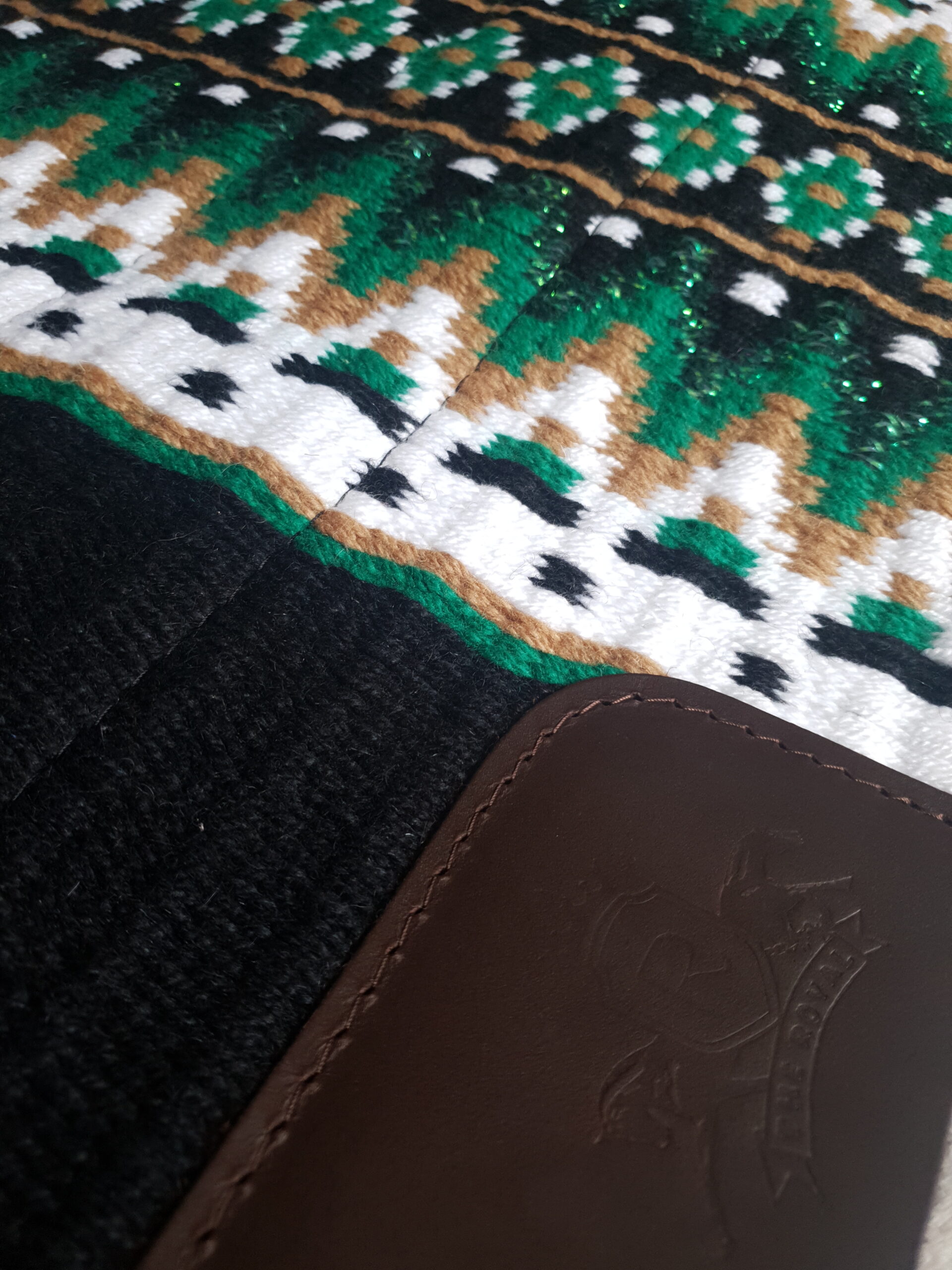 GLIMMER DEEP FOREST Wool pad - Image 2
