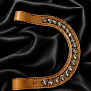 Western egyfüles szíj - Champagne